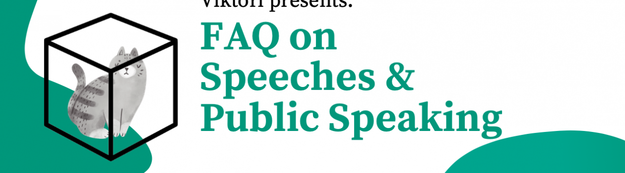 FAQ on speeches & public speaking