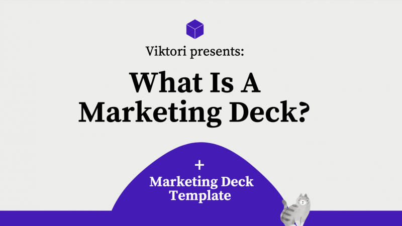 What Is A Marketing Deck Marketing Pitch Deck Template