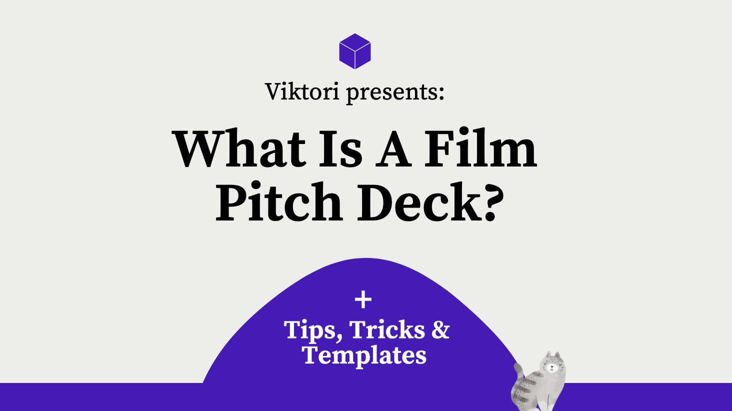 what is a film pitch deck