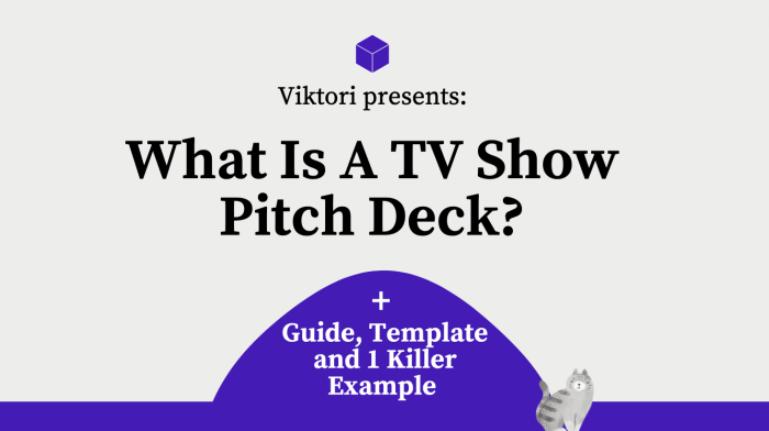 what is a tv show pitch deck
