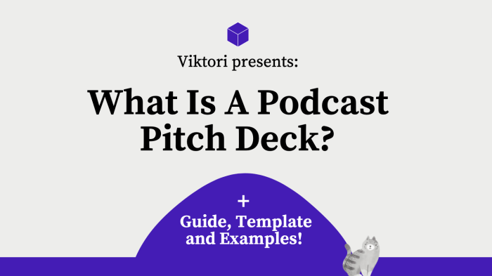 podcast pitch deck