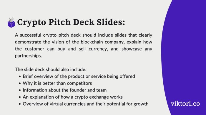 crypto pitch deck slides