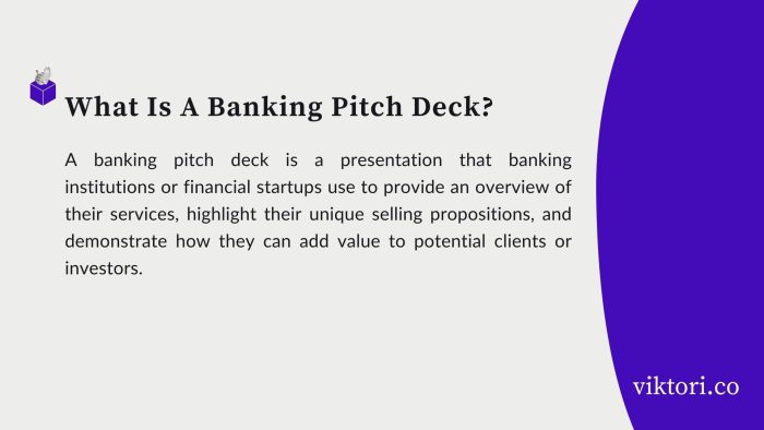 banking pitch deck guide