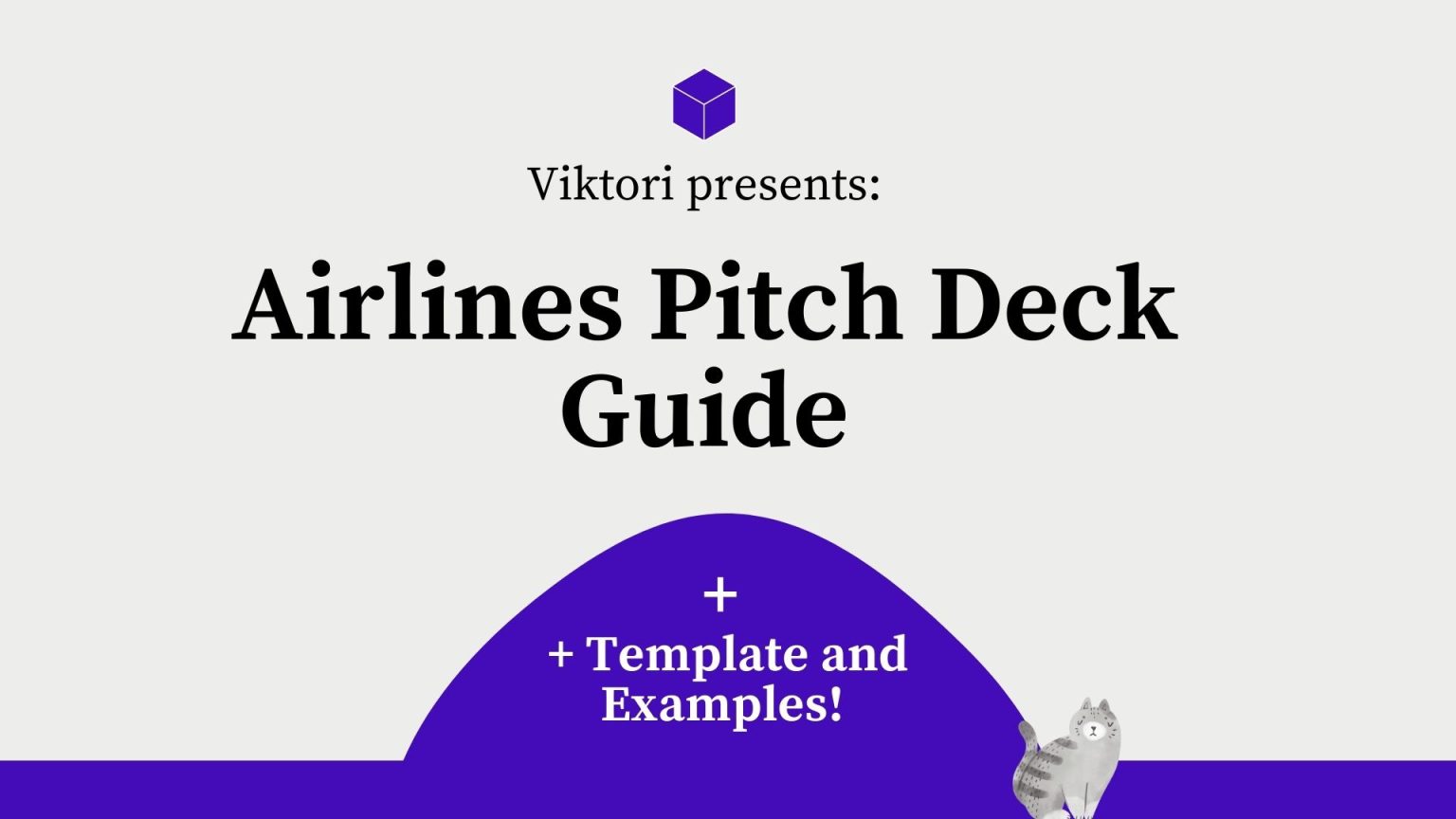 Airline Pitch Deck Presentation Guide For Startups Template Included