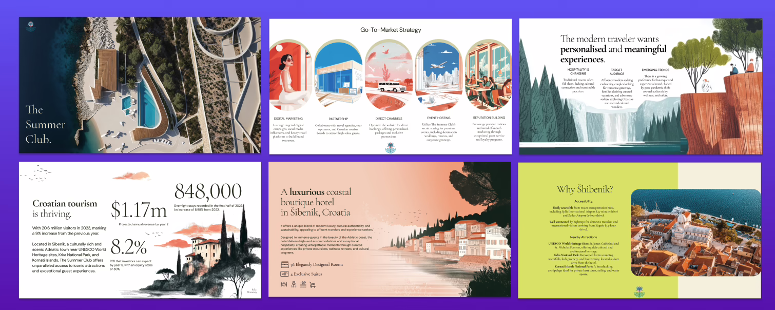 Hotel Resort Pitch Deck