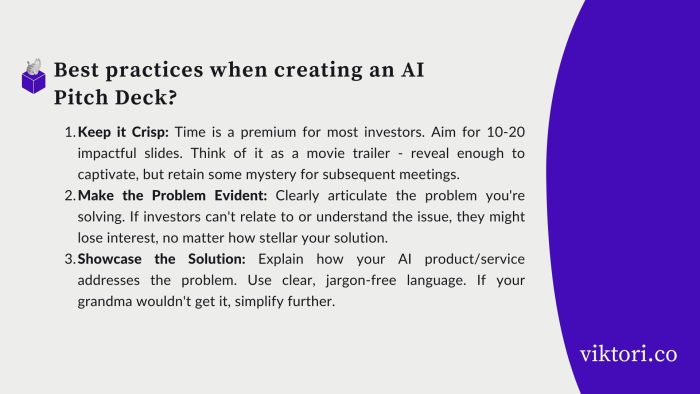 ai startup pitch deck guide: best practices