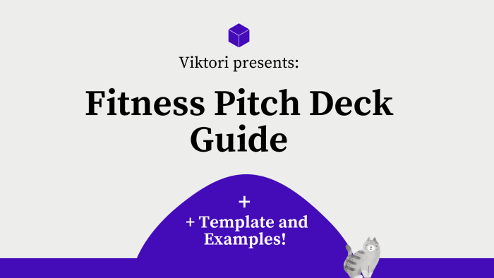 fitness pitch deck guide