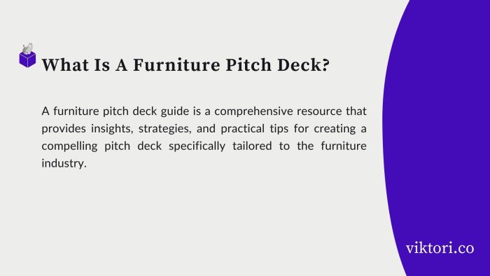 furniture-pitch-deck-definition