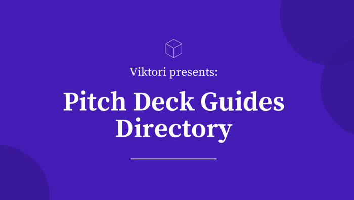 pitch deck guide directory