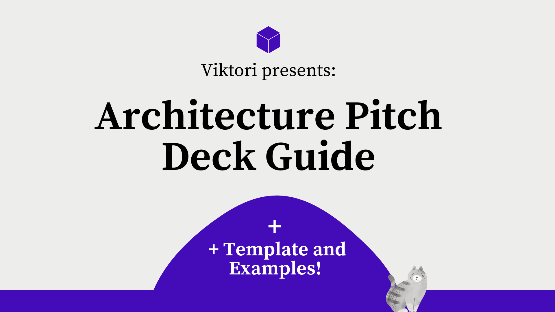 architecture pitch deck guide