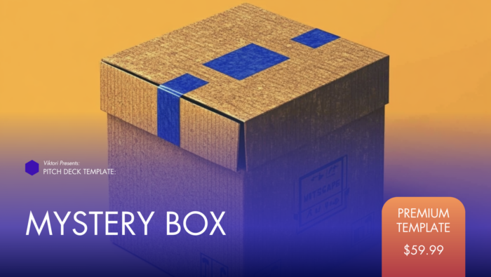 ecom mystery box pitch deck template