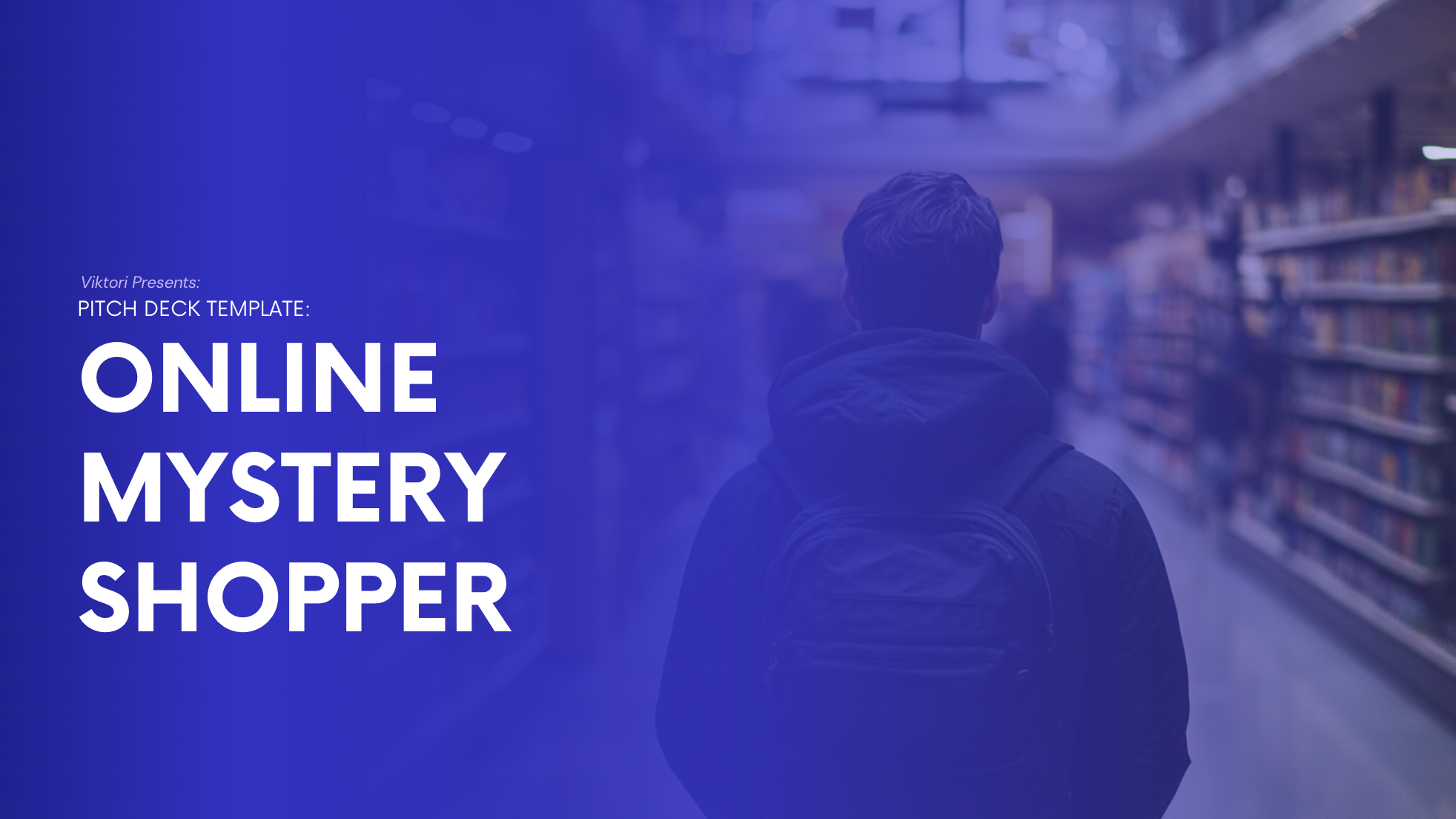 online mystery shopper pitch deck template