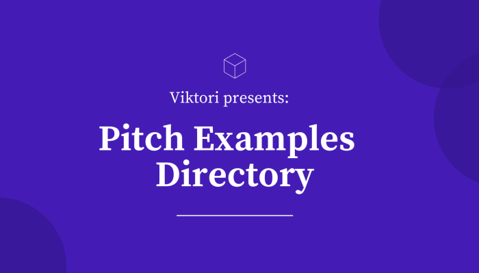 pitch examples directory