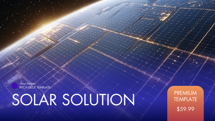 solar solution pitch deck template