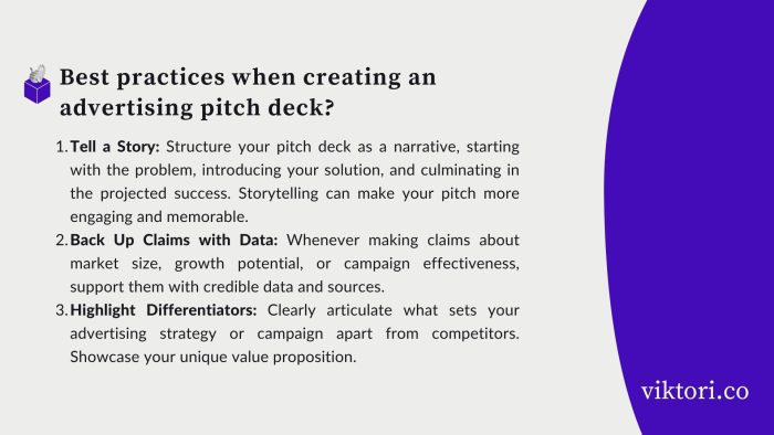 advertising pitch deck guide: best practices
