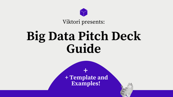 Big data startup pitch deck guide