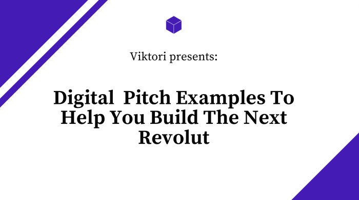 digital bank pitch examples