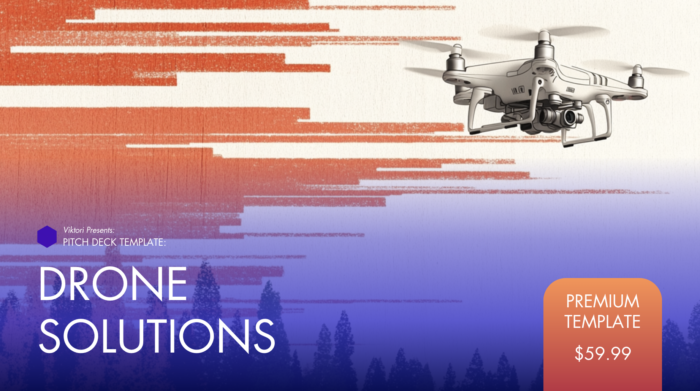 drone solutions pitch deck template