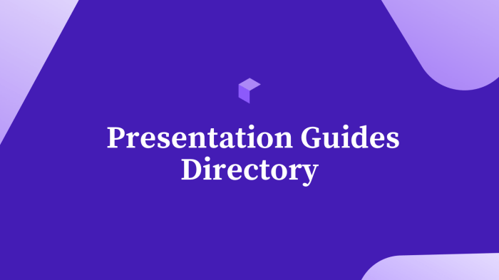 presentation guides directory