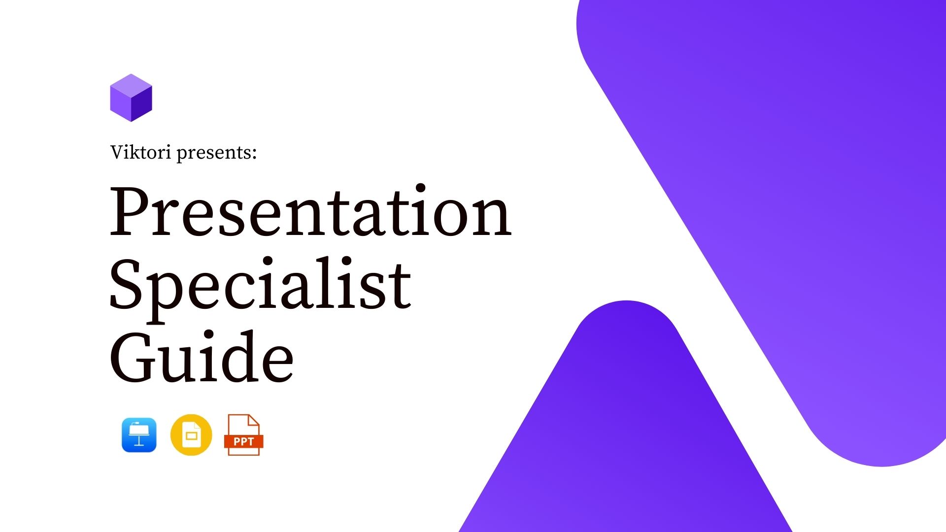 presentation specialist guide