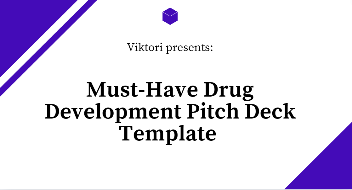 Drug Development Pitch Deck Template