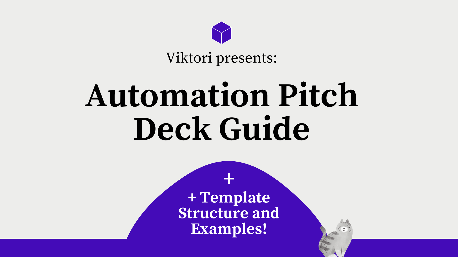 automation pitch deck guide