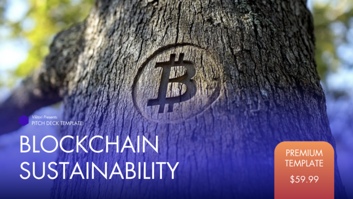 blockchain sustainability pitch deck template