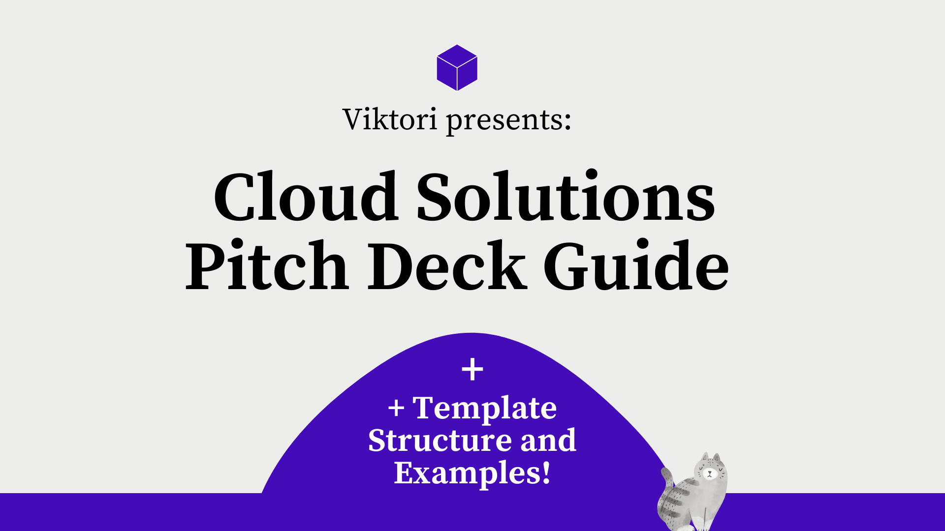 cloud solutions pitch deck guide