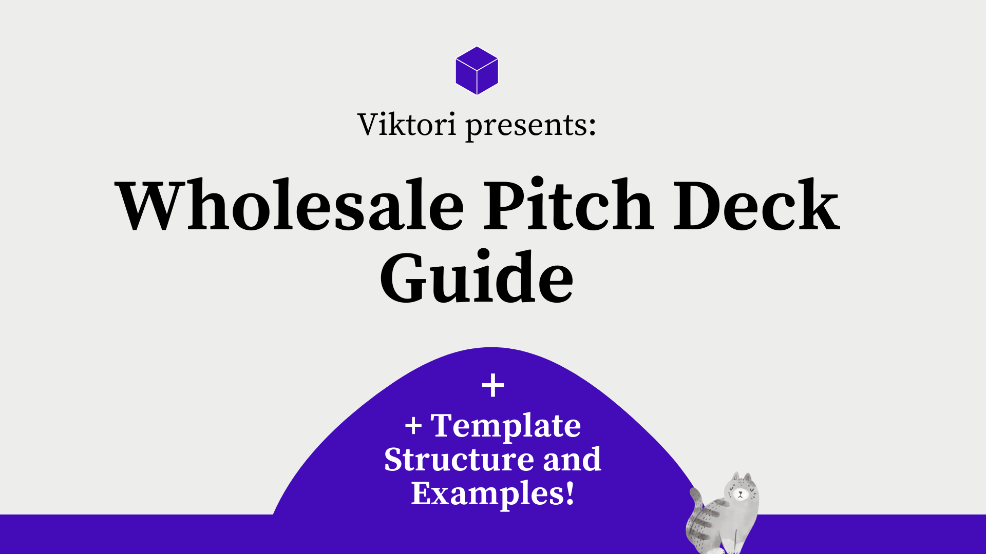 wholesale pitch deck guide