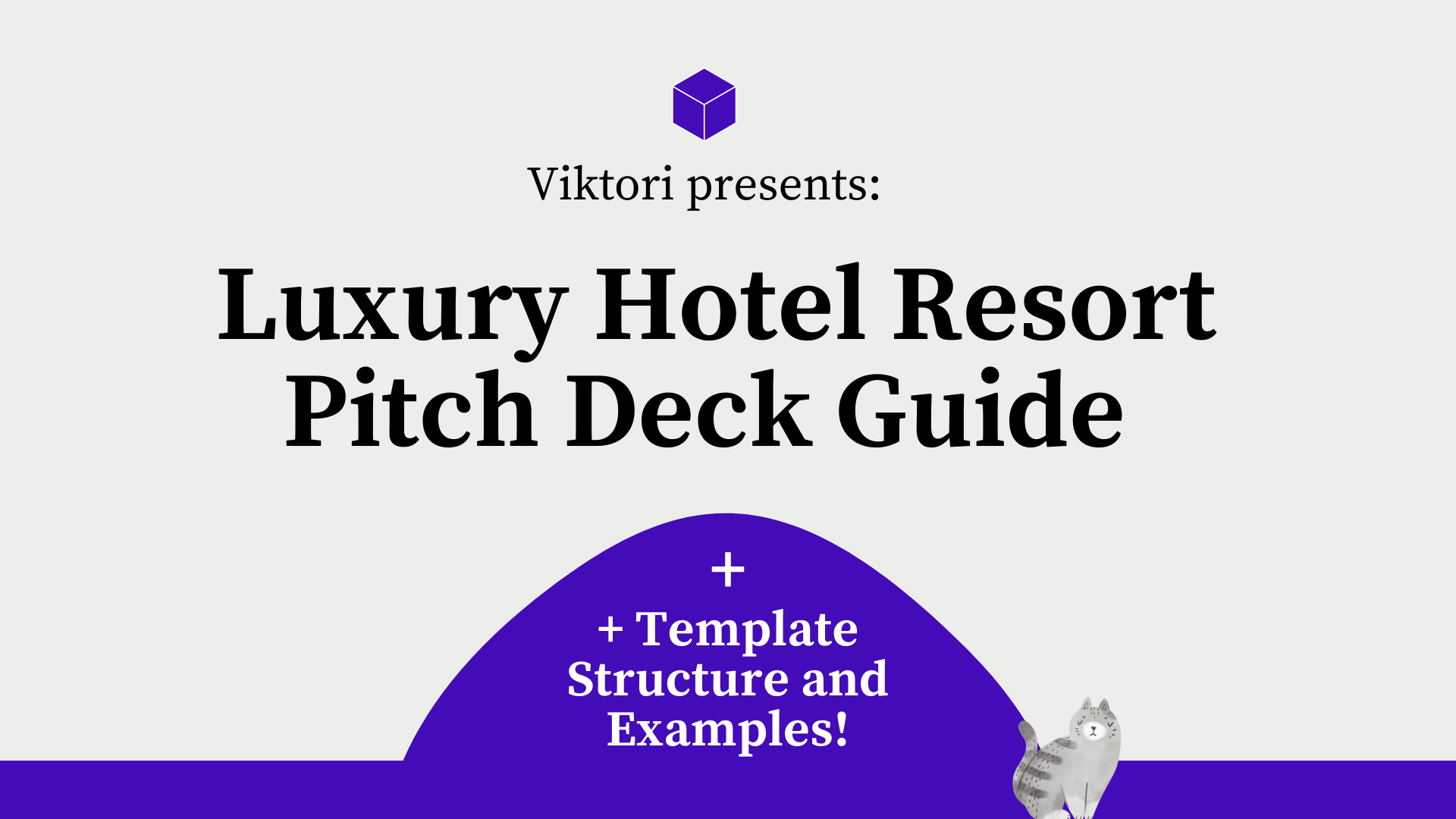 Luxury Hotel Resort Pitch Deck Guide