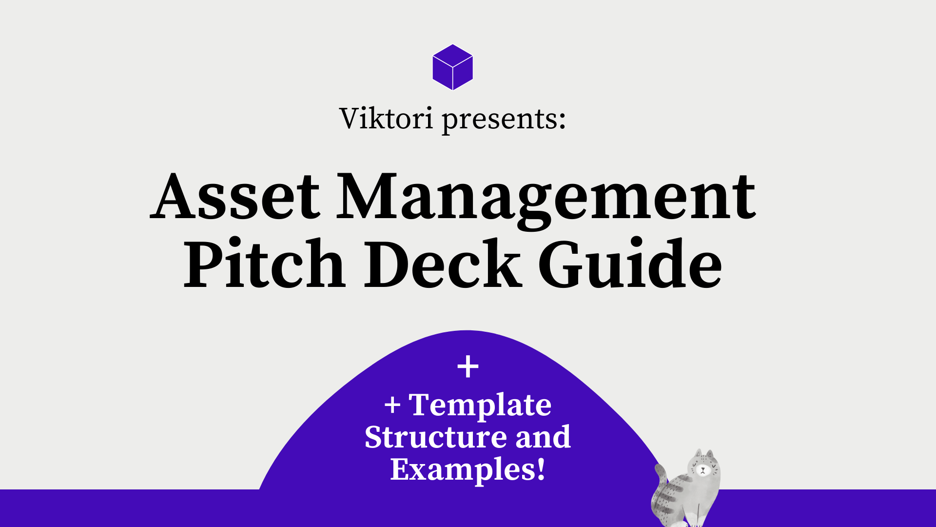 Asset Management Pitch Deck Guide
