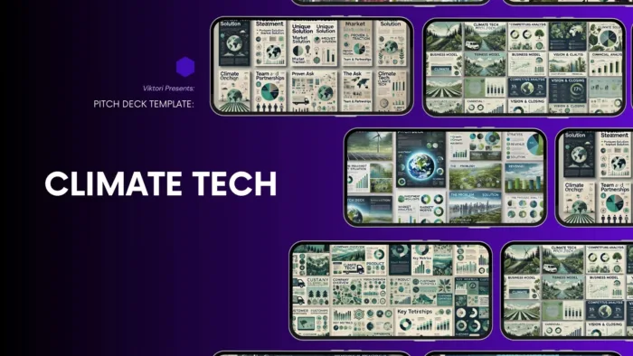 Climate Tech Pitch Deck Template