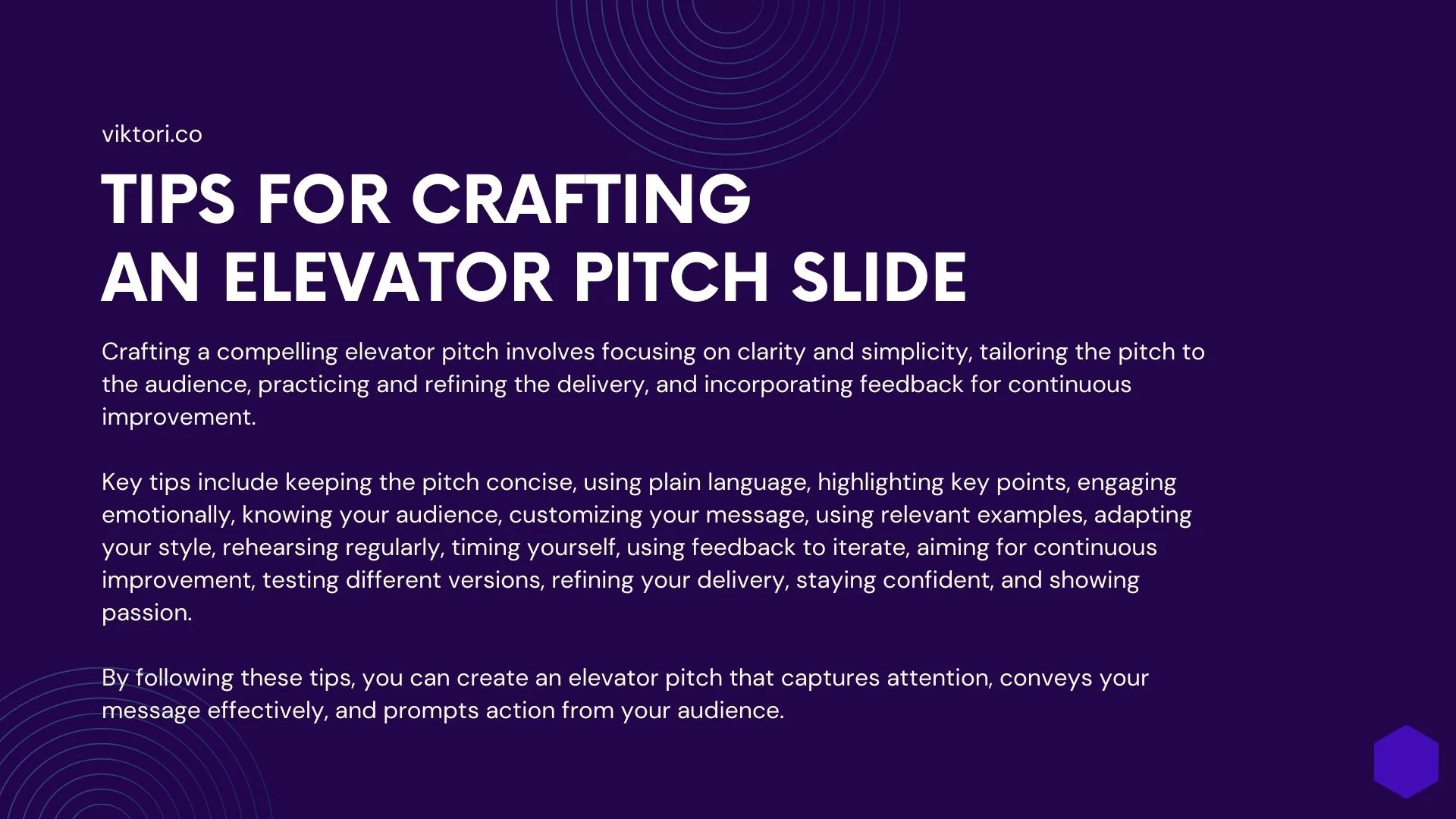 16 Tips for Crafting a Compelling Elevator Pitch