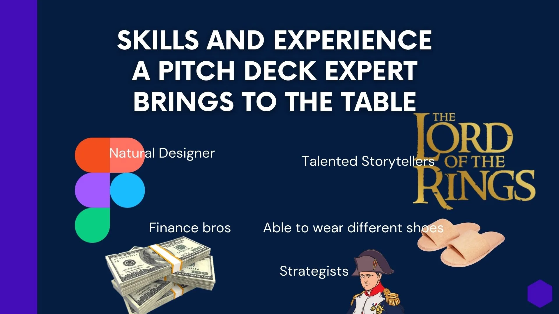 skills pitch deck experts have