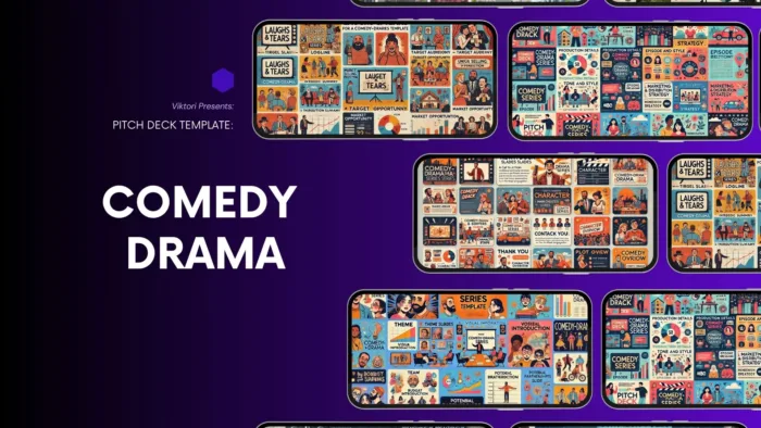 Comedy Drama Pitch Deck Template