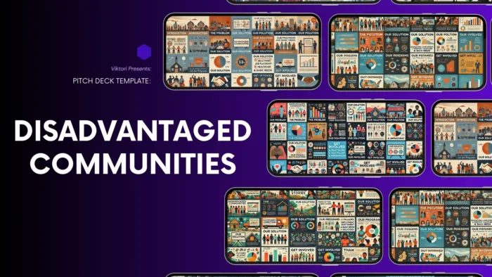 Disadvantaged Communities Pitch Deck Template