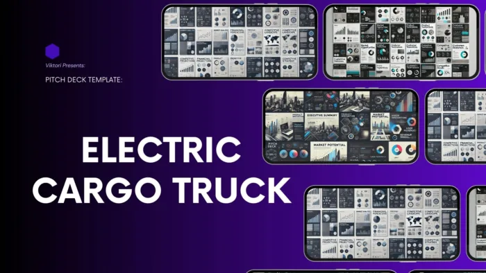 ELECTRIC CARGO TRUCK pitch deck template