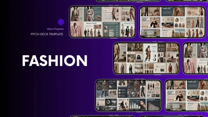 Fashion Pitch Deck Template