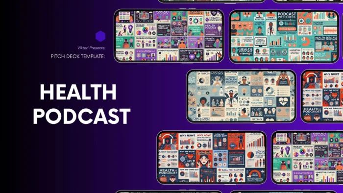 Health Podcast Pitch Deck Template