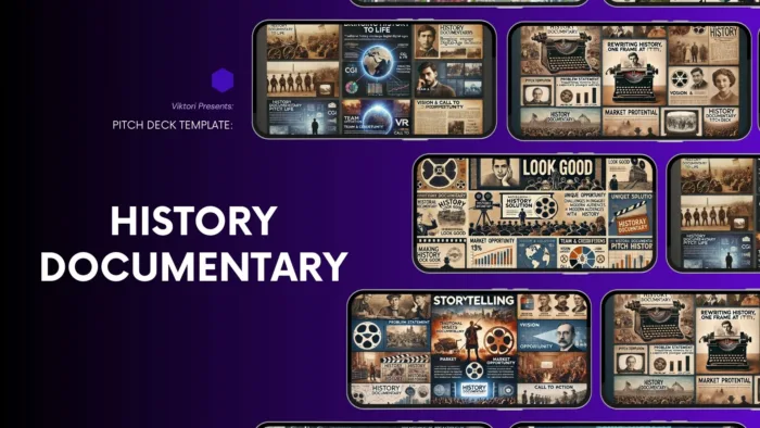 History Documentary Pitch Deck Template