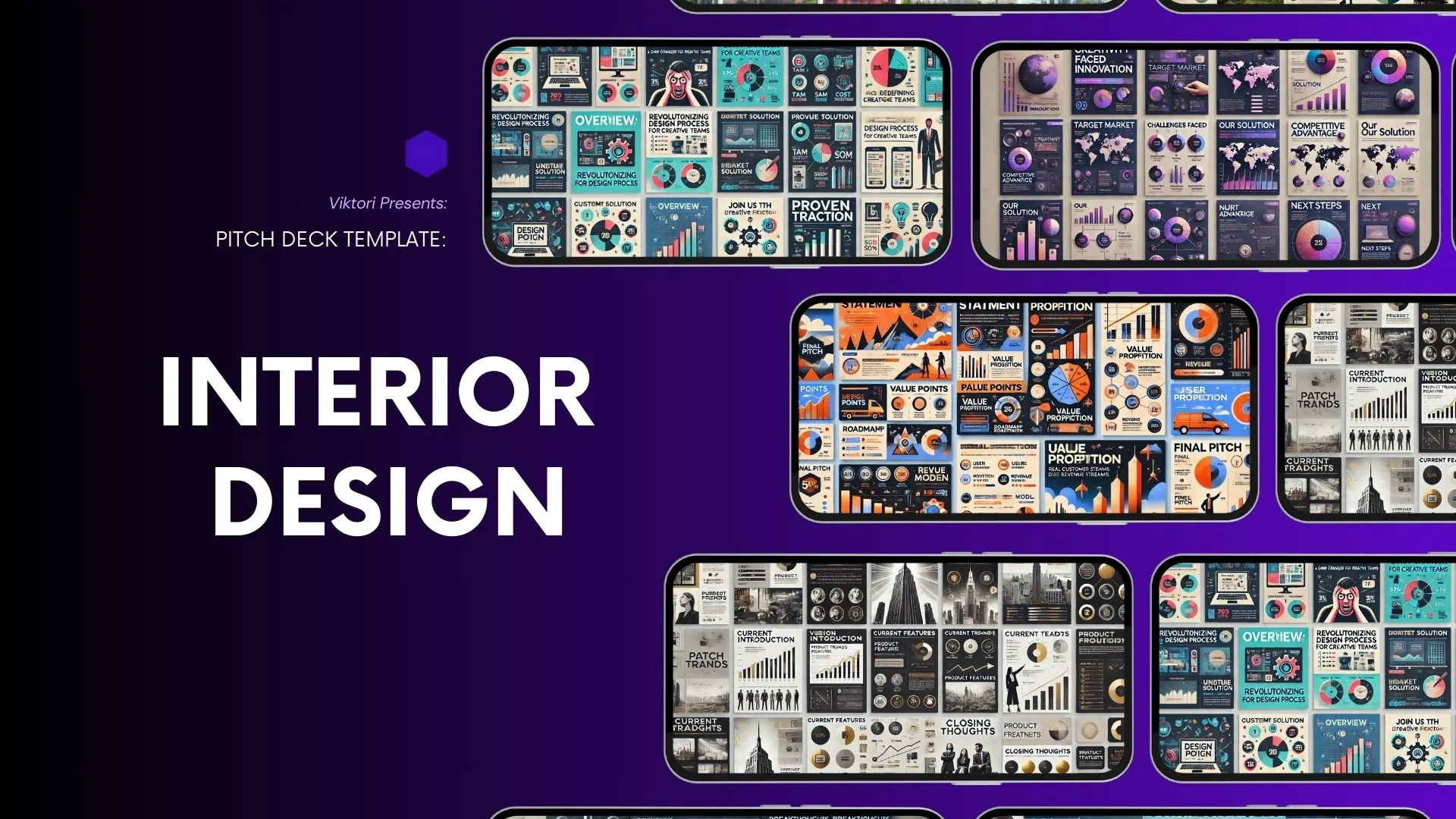 Interior Design Pitch Deck Template