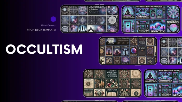 Occultism Pitch Deck Template