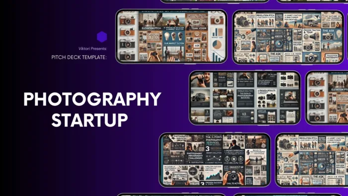 Photography Startup Pitch Deck Template