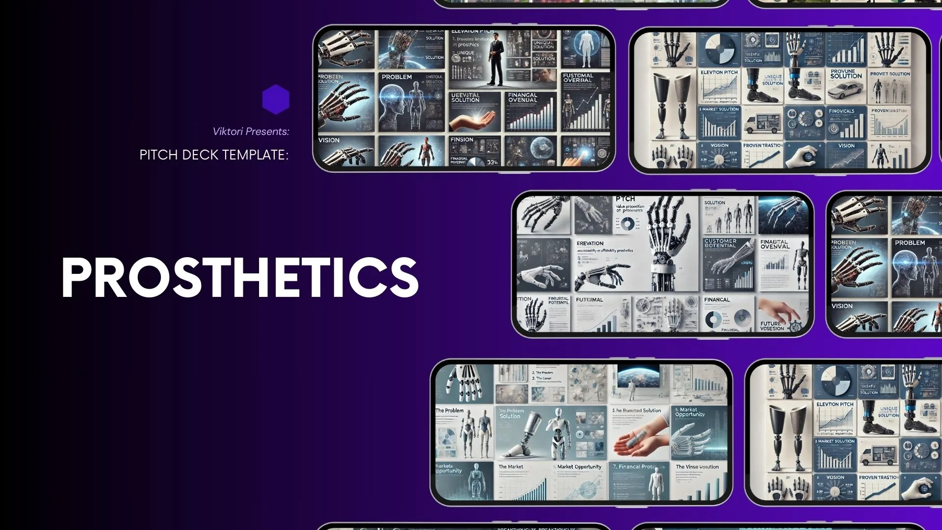 Prosthetics Pitch Deck Template