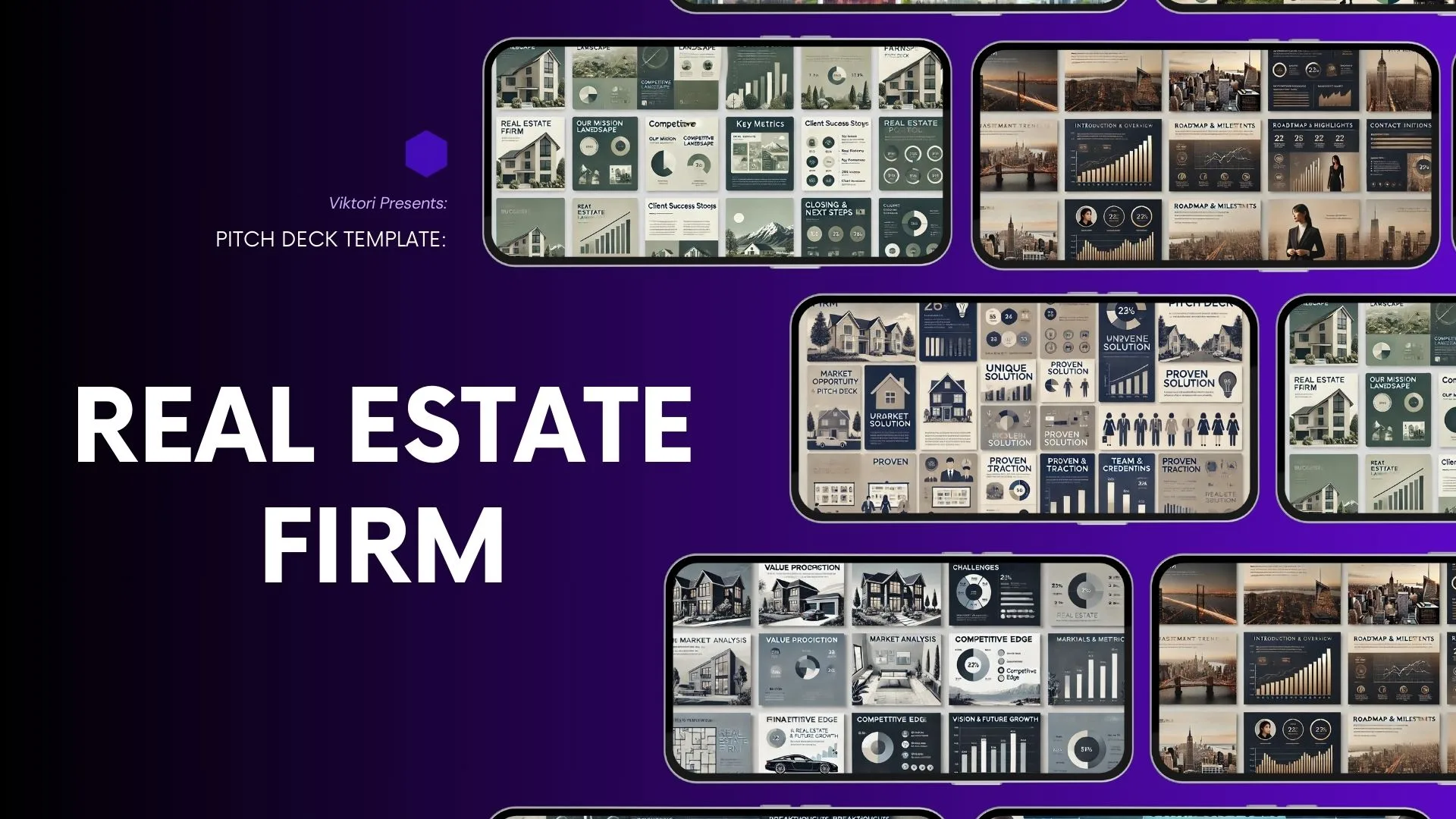 Real Estate Firm Pitch Deck Template