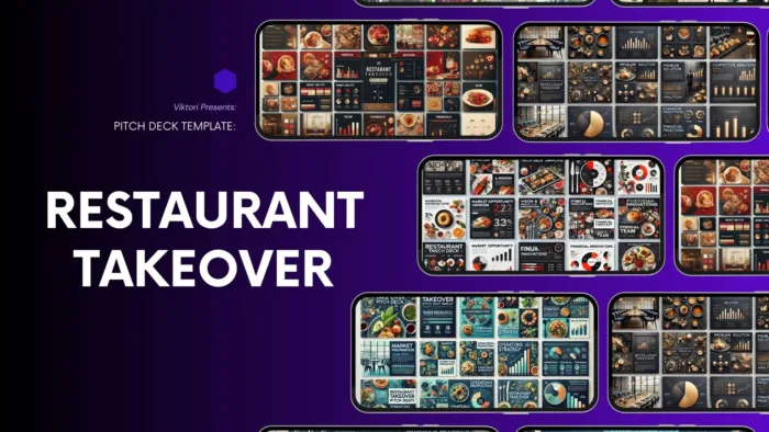 Restaurant Takeover Pitch Deck Template