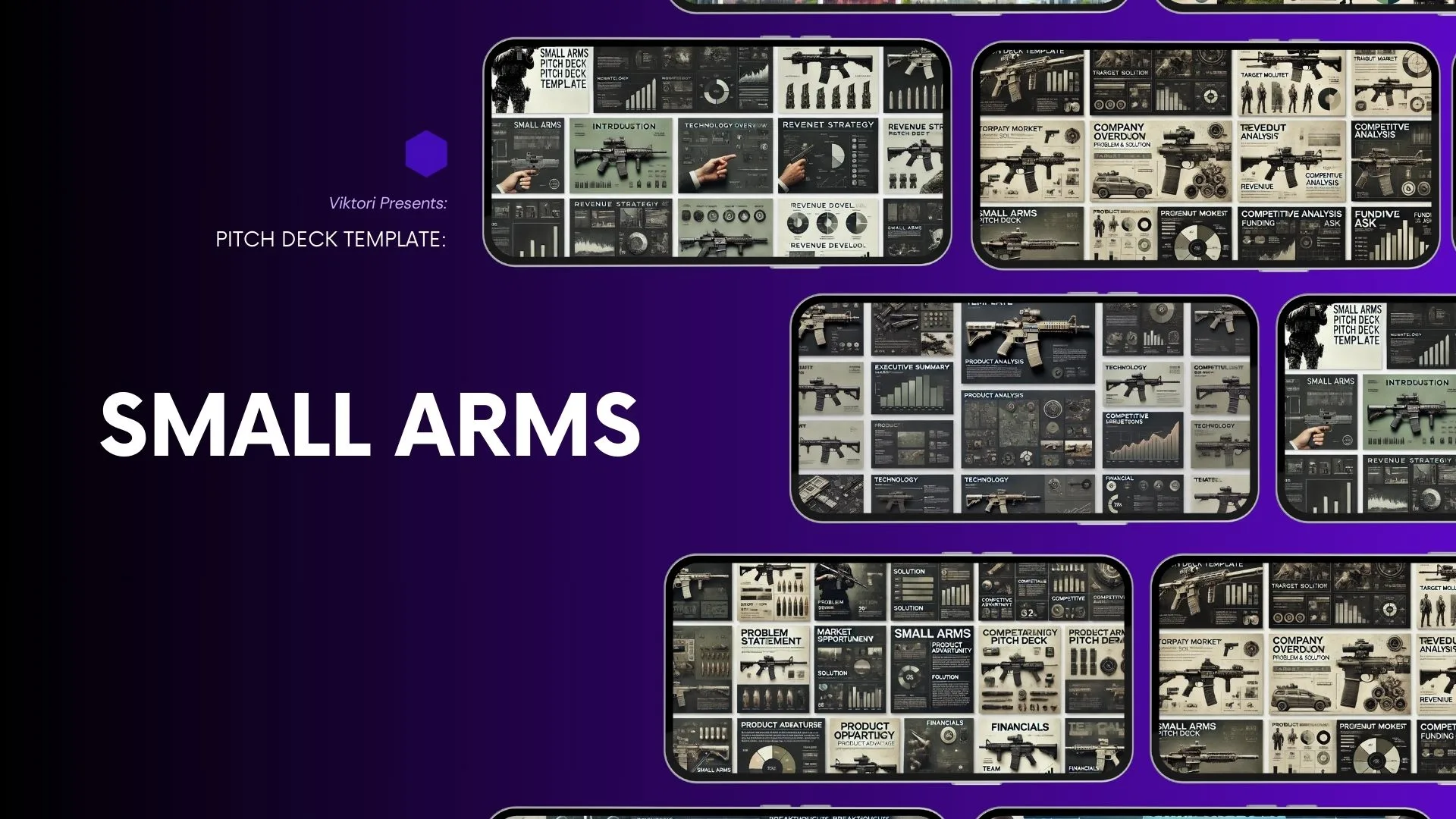 Small Arms Pitch Deck Template