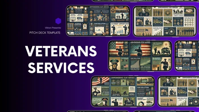 Veterans Services Pitch Deck Template