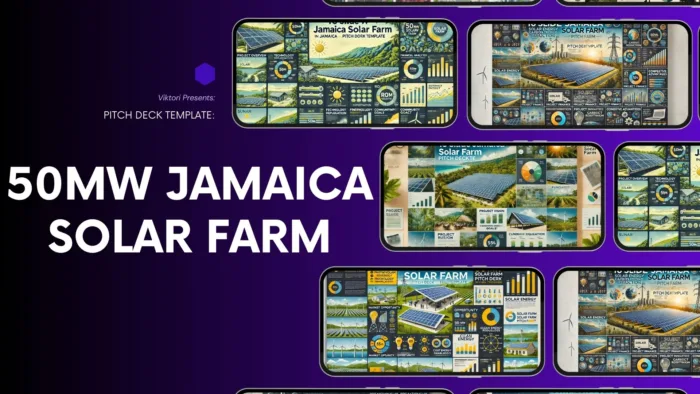 50MW Jamaica Solar Farm Pitch Deck Template