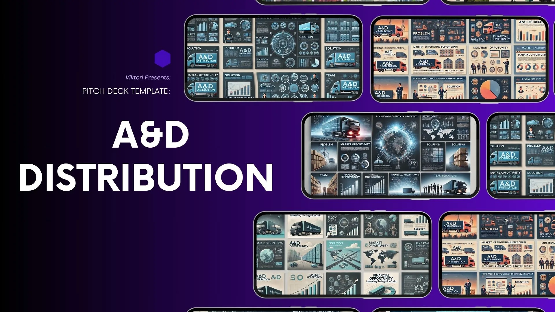 A&D Distribution Pitch Deck Template